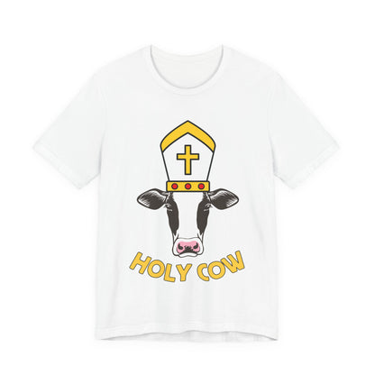 Holy Cow Tee | Religious Humor Graphic T-Shirt