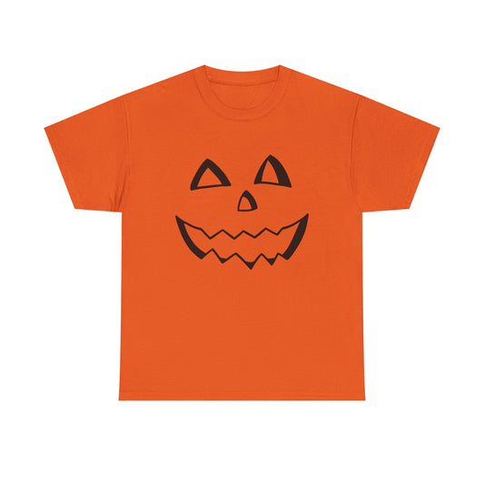 "Pumpkin Face" Tee | Halloween Themed Unisex Graphic T-Shirt
