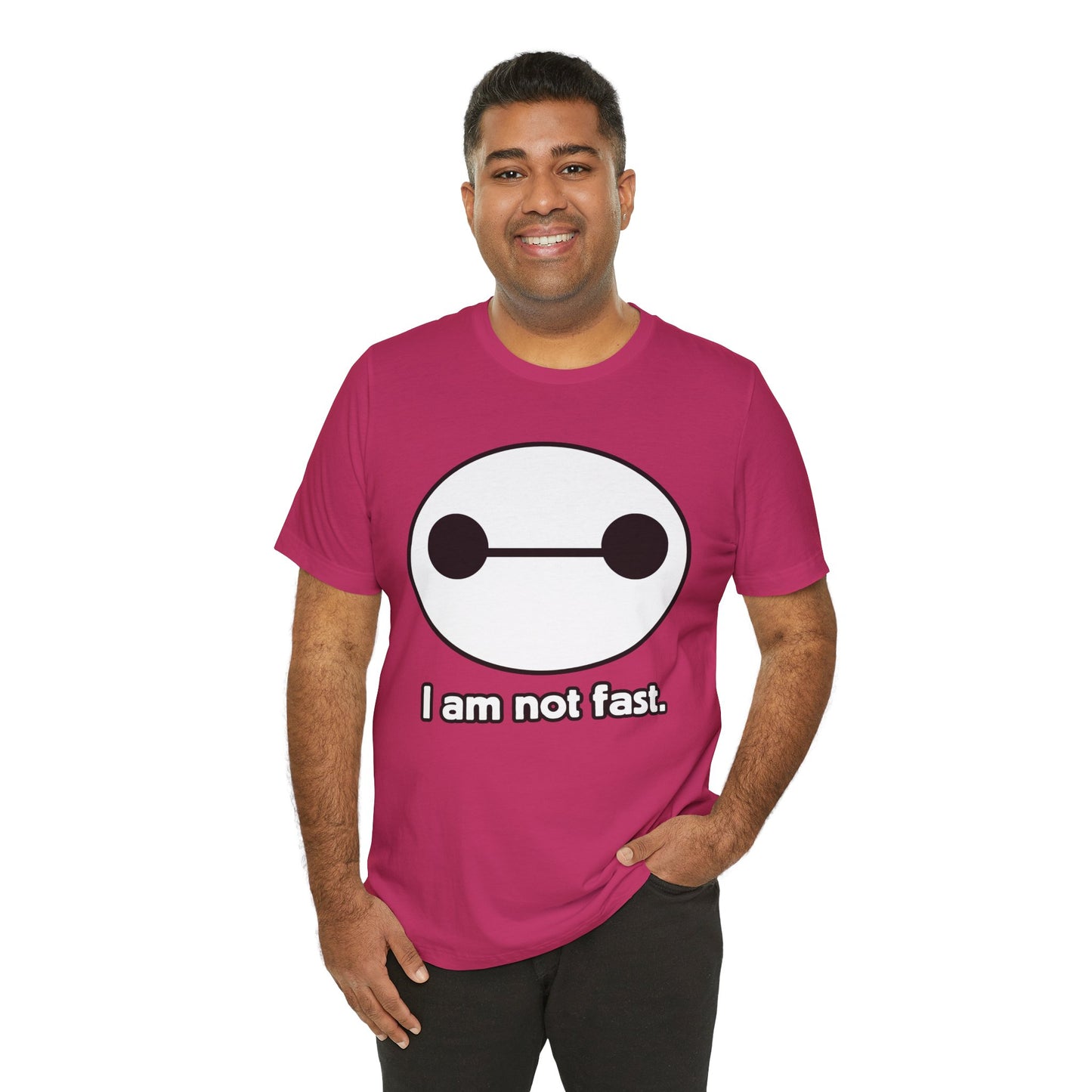 i am not fast. Tee