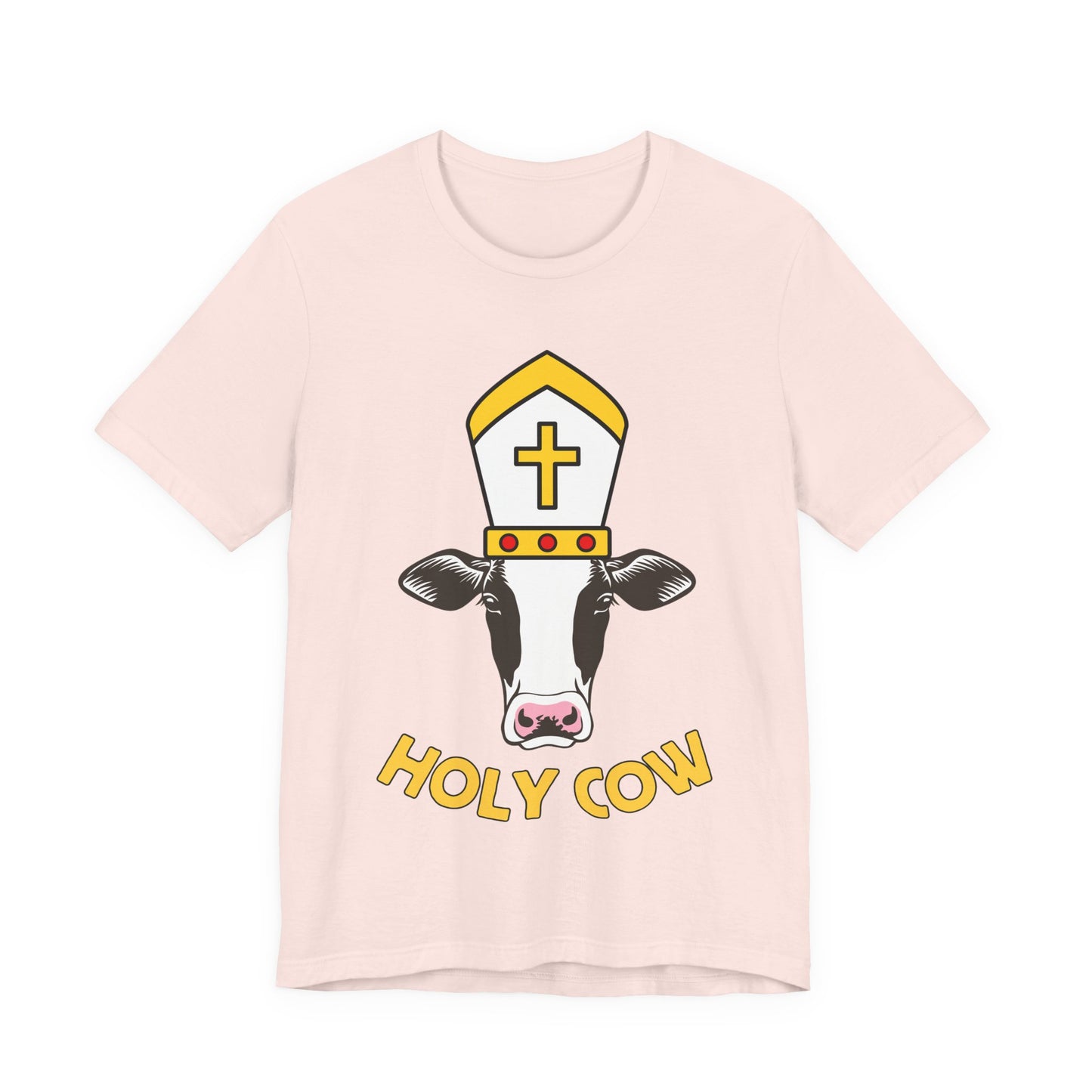 Holy Cow Tee | Religious Humor Graphic T-Shirt