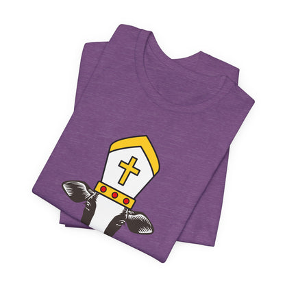 Holy Cow Tee | Religious Humor Graphic T-Shirt