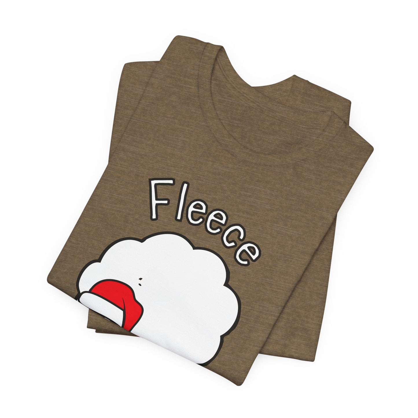 Fleece Navidad Tee | Christmas Sheep Graphic T-Shirt