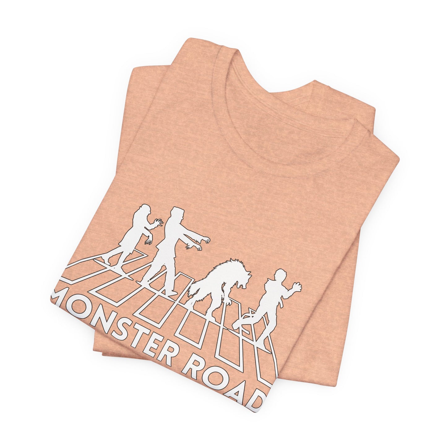 "Monster Road" Tee | Halloween Themed Rock Band Graphic T-Shirt