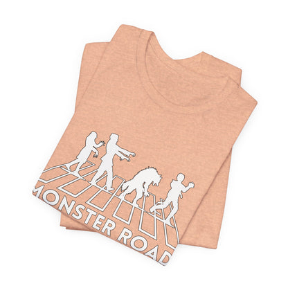 "Monster Road" Tee | Halloween Themed Rock Band Graphic T-Shirt
