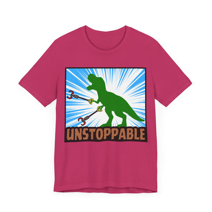 Unstoppable Tee | Fun T-Rex Graphic T-Shirt