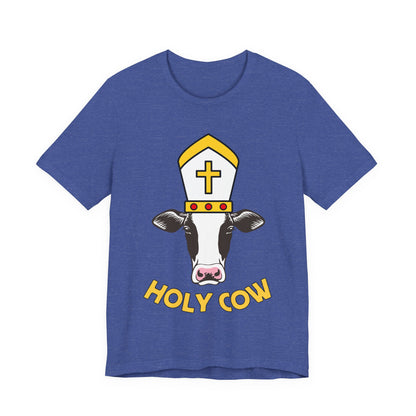 Holy Cow Tee | Religious Humor Graphic T-Shirt