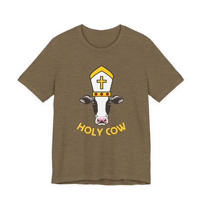 Holy Cow Tee | Religious Humor Graphic T-Shirt