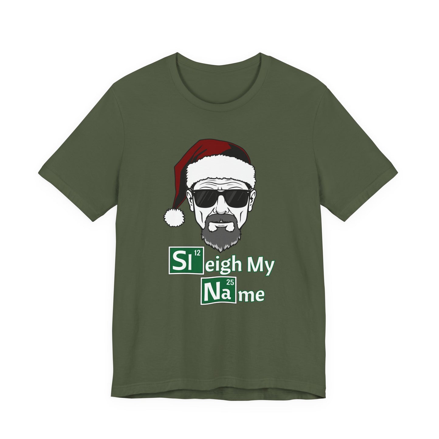 Sleigh My Name Tee | Christmas Mash-Up Graphic T-Shirt
