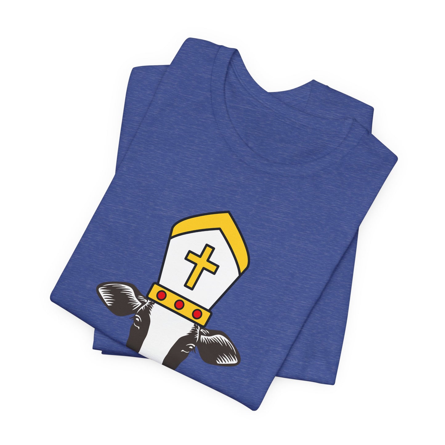 Holy Cow Tee | Religious Humor Graphic T-Shirt