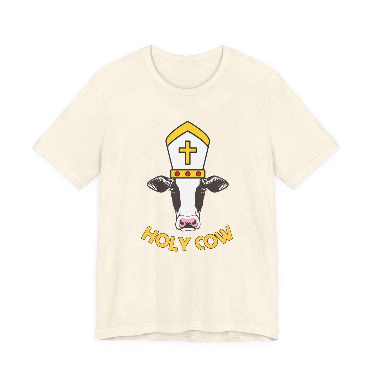 Holy Cow Tee | Religious Humor Graphic T-Shirt