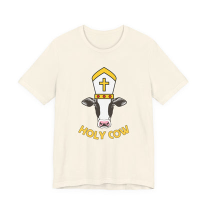 Holy Cow Tee | Religious Humor Graphic T-Shirt