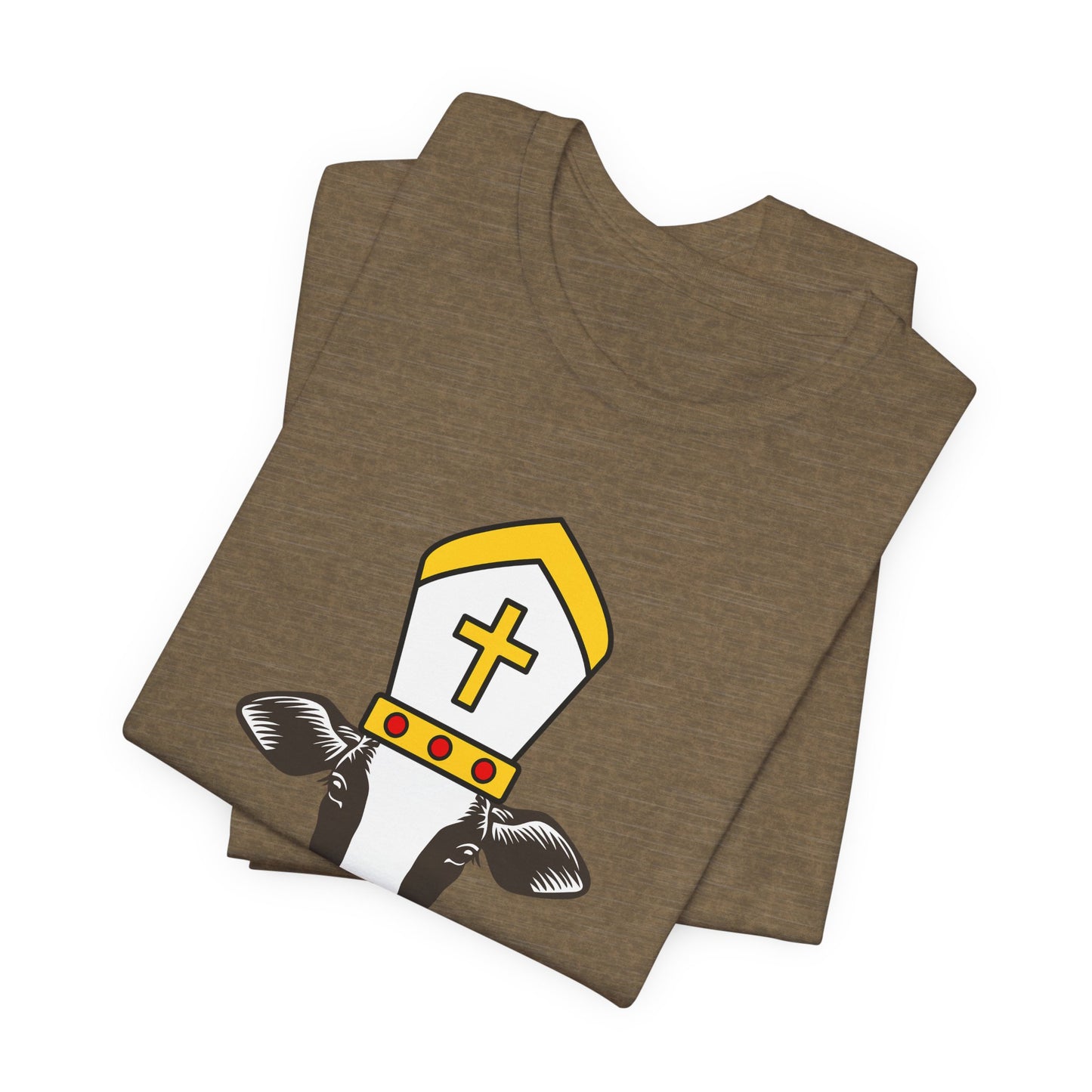 Holy Cow Tee | Religious Humor Graphic T-Shirt