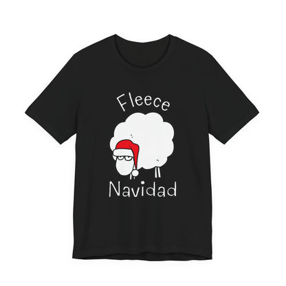 Fleece Navidad Tee | Christmas Sheep Graphic T-Shirt