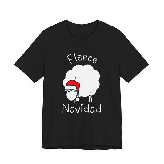 Fleece Navidad Tee | Christmas Sheep Graphic T-Shirt