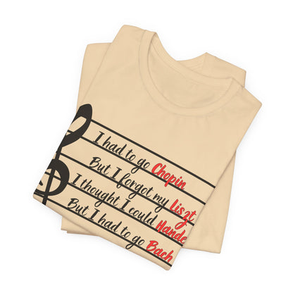 Composer Pun Tee | Punny Composer Graphic T-Shirt