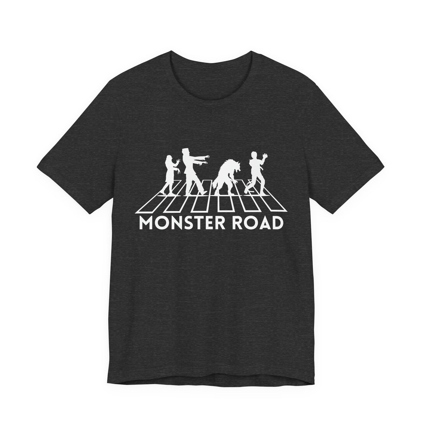 "Monster Road" Tee | Halloween Themed Rock Band Graphic T-Shirt