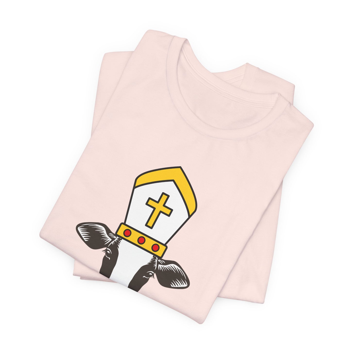 Holy Cow Tee | Religious Humor Graphic T-Shirt