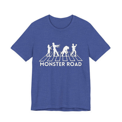 "Monster Road" Tee | Halloween Themed Rock Band Graphic T-Shirt