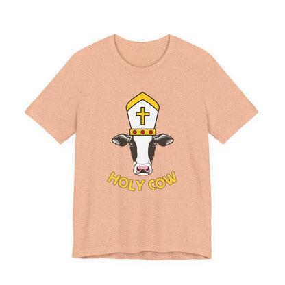 Holy Cow Tee | Religious Humor Graphic T-Shirt