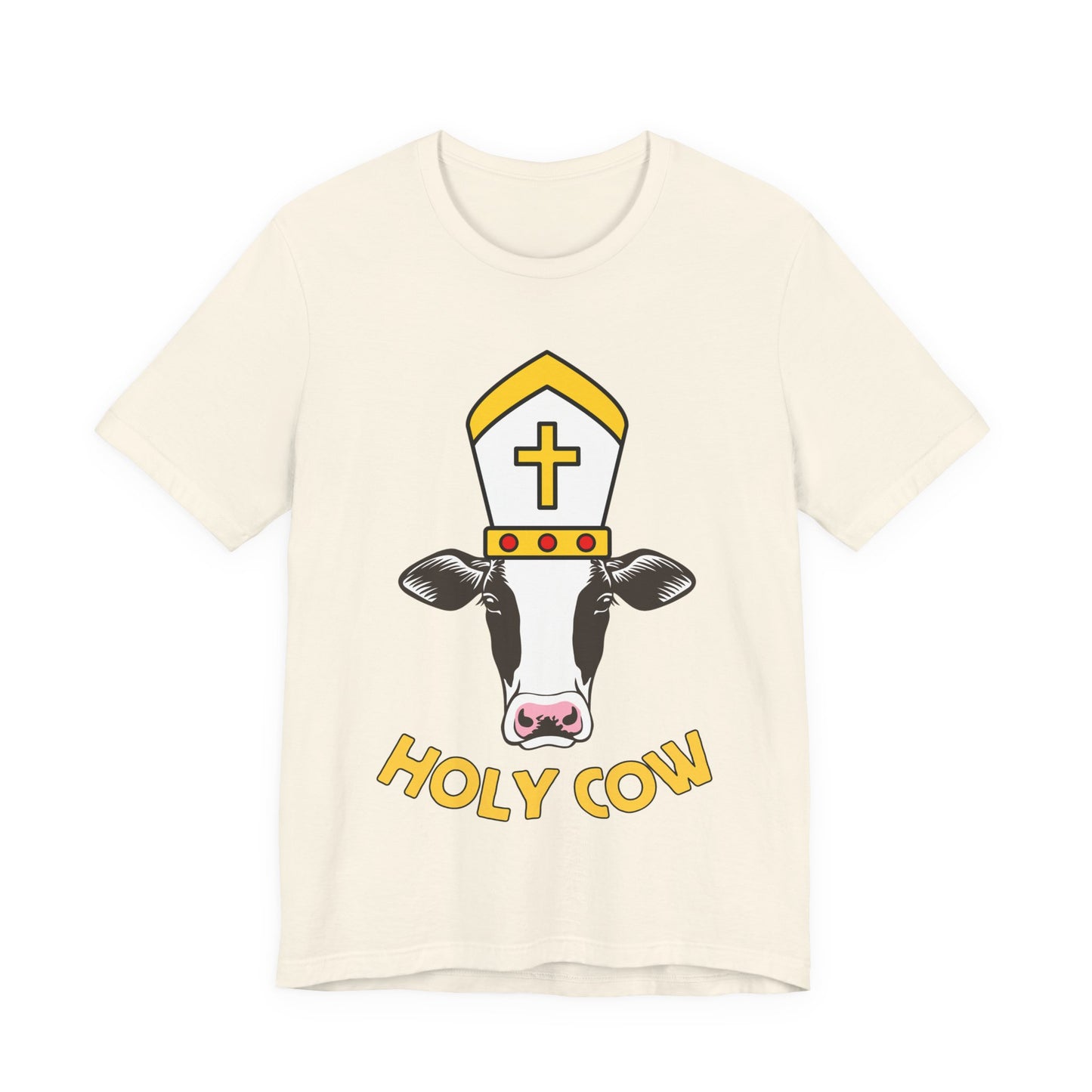 Holy Cow Tee | Religious Humor Graphic T-Shirt