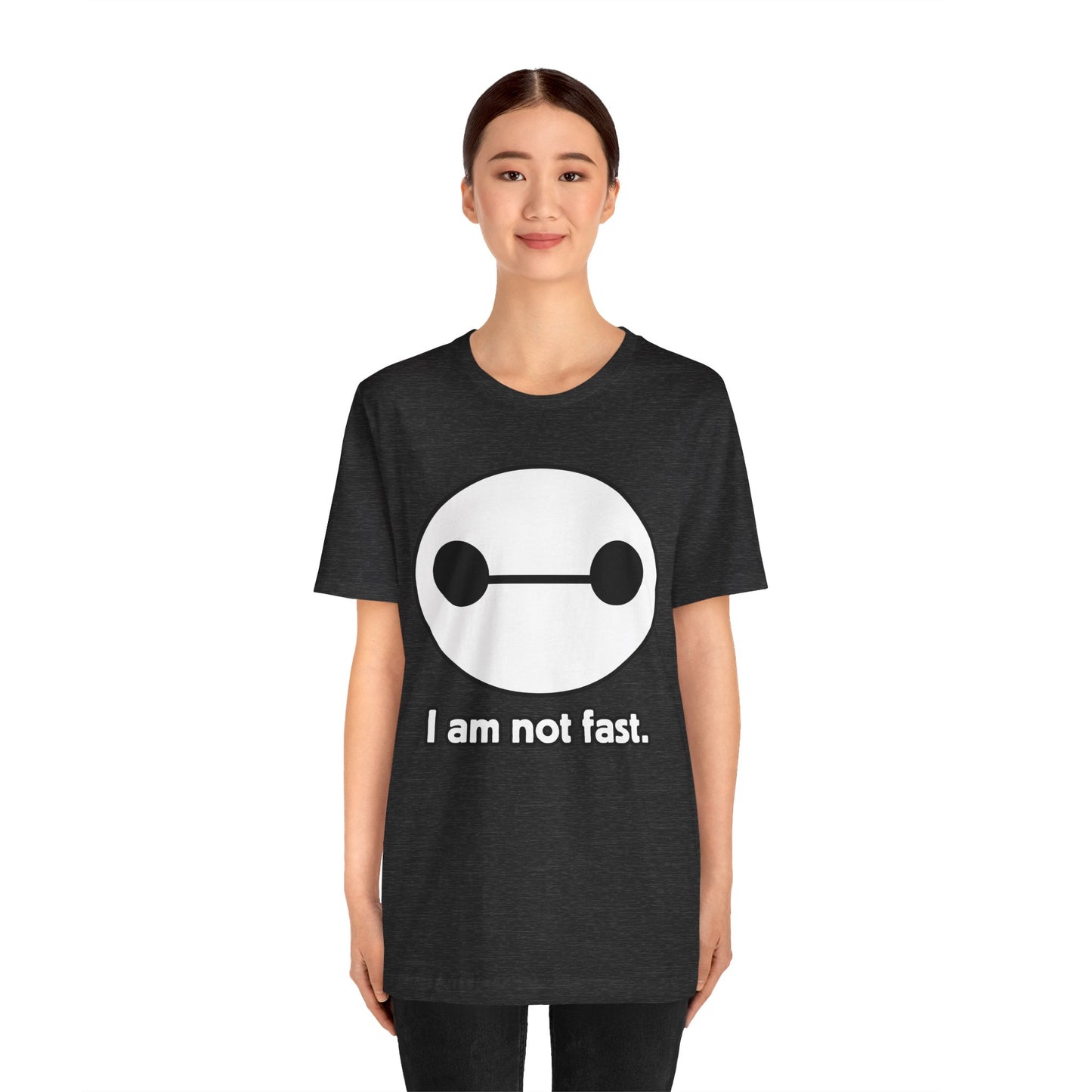 i am not fast. Tee