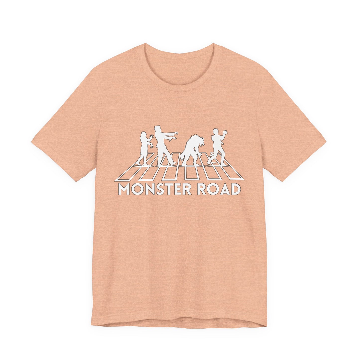 "Monster Road" Tee | Halloween Themed Rock Band Graphic T-Shirt