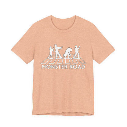 "Monster Road" Tee | Halloween Themed Rock Band Graphic T-Shirt