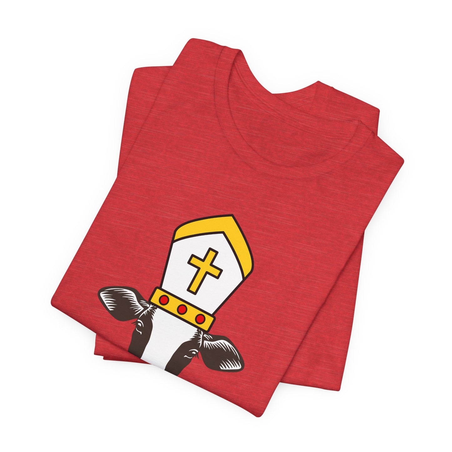 Holy Cow Tee | Religious Humor Graphic T-Shirt