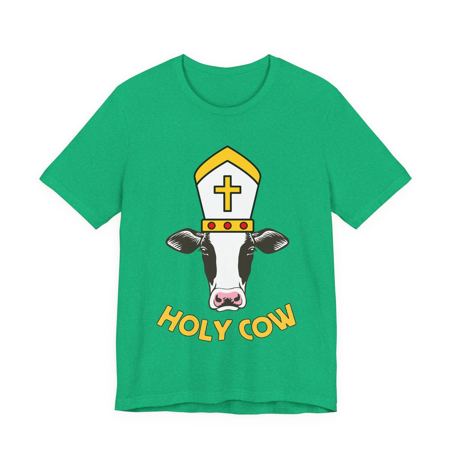Holy Cow Tee | Religious Humor Graphic T-Shirt
