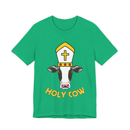 Holy Cow Tee | Religious Humor Graphic T-Shirt