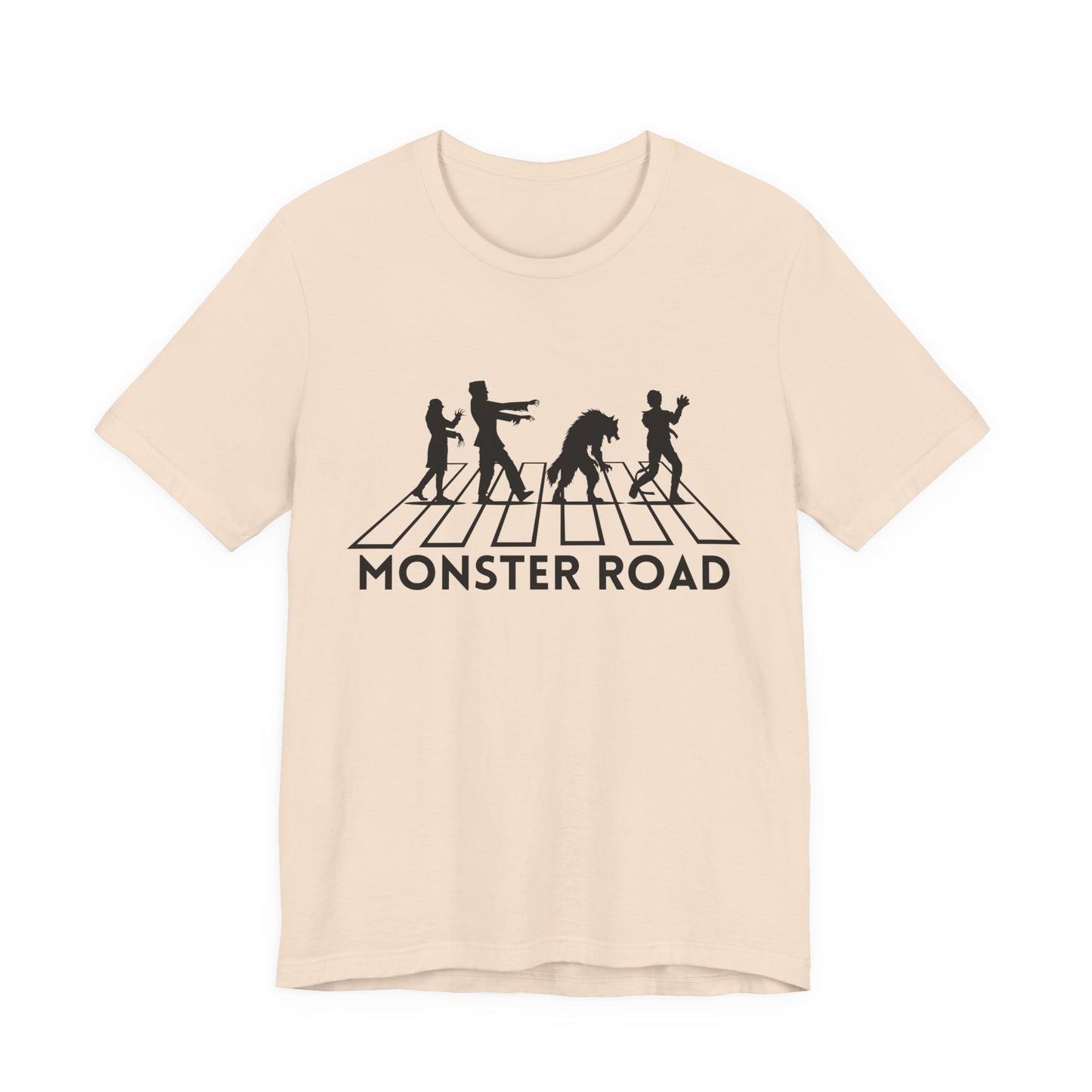 "Monster Road" Tee | Halloween Themed Rock Band Graphic T-Shirt