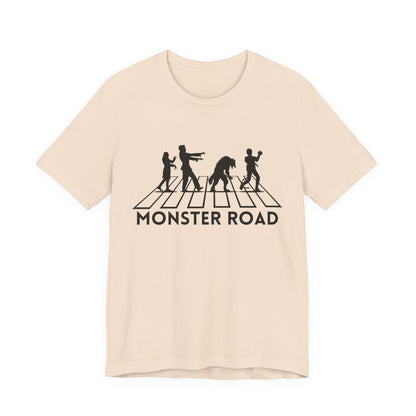 "Monster Road" Tee | Halloween Themed Rock Band Graphic T-Shirt