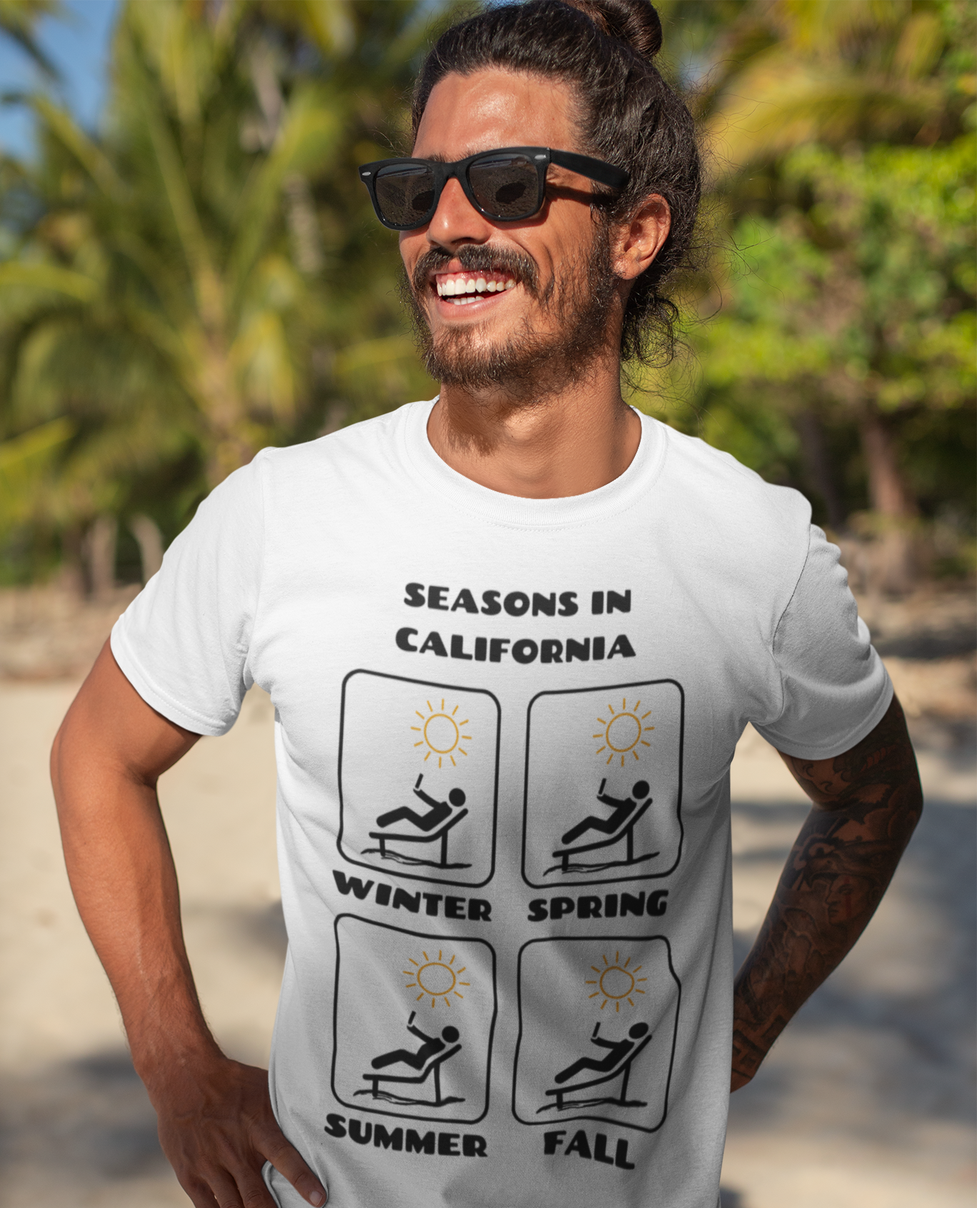 Seasons In California Tee